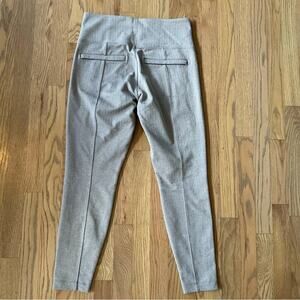 Athleta Delancey Herringbone Tight Light Oatmeal Asphalt White M 487663-07